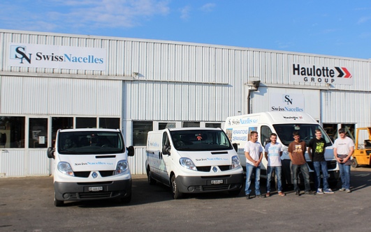 L'équipe SwissNacelles : compétente et efficace